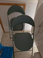 4 Klapstoelen - Zo goed als nieuw!, Huis en Inrichting, Stoelen, Ophalen, Zo goed als nieuw, Vier, Metaal