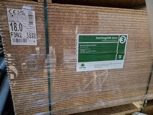 osb 18 mm € 7,45, Doe-het-zelf en Verbouw, Platen en Panelen, Nieuw, Overige materialen, Minder dan 20 mm, Ophalen