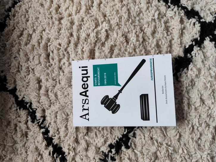 Jurisprudentie Staats- en bestuursrecht 1849-2019, Boeken, Wetenschap, Zo goed als nieuw, Sociale wetenschap, Ophalen of Verzenden