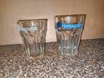 Hoegaarden glazen 2 stuks, Ophalen of Verzenden, Gebruikt, Glas of Glazen, Overige merken