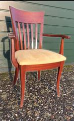 8 Kersenhouten Eetkamer Armstoelen, Huis en Inrichting, Stoelen, Ophalen, Gebruikt, Bruin, Vijf, Zes of meer stoelen