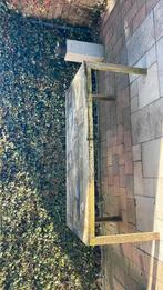 Verweerde tuintafel 180 bij 90 gratis!!! In etten leur, Ophalen, Gebruikt, Rechthoekig, Hout