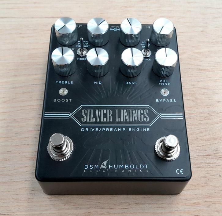 DSM & Humboldt Silver Linings Drive/Preamp, Muziek en Instrumenten, Effecten, Zo goed als nieuw, Distortion, Overdrive of Fuzz