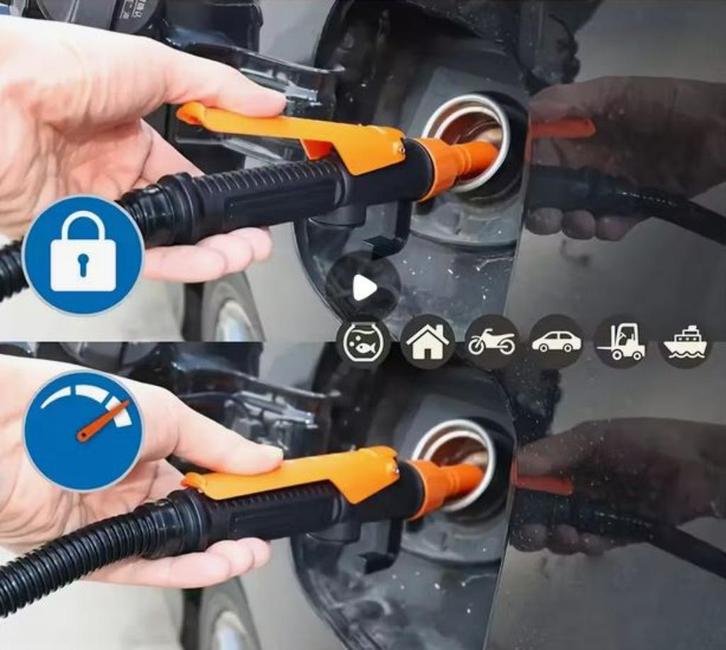 Draagbare Batterij-Aangedreven Pomp Voor Brandstofoverdracht, Auto diversen, Autogereedschap, Nieuw, Ophalen of Verzenden