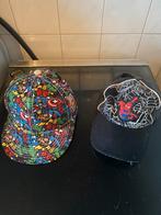 Marvel petjes-1 van Spiderman &1 van Marvel Comics, Verzenden, Zo goed als nieuw, One size fits all