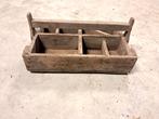 Vintage Houten Gereedschapskist / Draagmand, Ophalen
