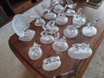 Verzameling van 15 Cristal d Arques dieren afbeeldingen, Antiek en Kunst, Ophalen