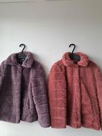 2x Teddy Hema jas mt 122/128, Kinderen en Baby's, Kinderkleding | Maat 122, Gebruikt, Meisje, Ophalen of Verzenden, Hema