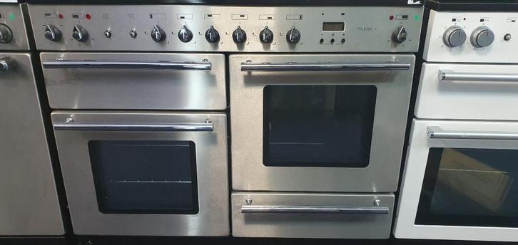 RANGEMASTER/FALCON Toledo Plus 110 Gas, Witgoed en Apparatuur, Fornuizen, Zo goed als nieuw, Vrijstaand, Gas, 5 kookzones of meer
