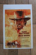filmaffiche Clint Eastwood Pale Rider 1985 filmposter, Verzamelen, Ophalen of Verzenden, A1 t/m A3, Zo goed als nieuw, Rechthoekig Staand