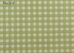 3982 behang groen ruit originee vintage 60s 70s swiet, Verzenden, Wit
