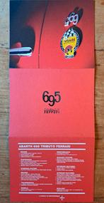 Abarth 695 Tributo Ferrari folder, Ophalen of Verzenden, Zo goed als nieuw, Ferrari
