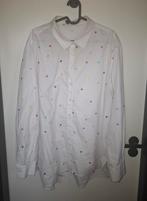 Witte met gekleurde hartjes wijde blouse, Norah,  maat 48, Ophalen of Verzenden, Norah, Gedragen, Blouse of Tuniek