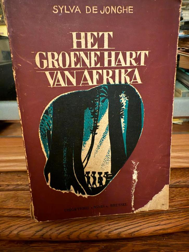 Het Groene Hart van Afrika - Sylva de Jonghe, Boeken, Avontuur en Actie, Gelezen, Ophalen of Verzenden