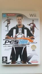 Nintendo Wii Pes Soccer 2008 Game + boekjes, Ophalen of Verzenden, Zo goed als nieuw, Sport, 3 spelers of meer
