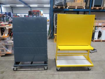 mobiele werkplaatskar gereedschapsbord hangbord  beschikbaar voor biedingen