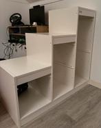 IKEA Boekenkast met Vakken, Ophalen, Kunststof, 100 tot 150 cm, Zo goed als nieuw