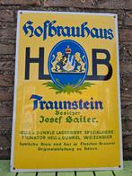 Emaillebord Hofbräuhaus München bier, Ophalen of Verzenden, Nieuw, Reclamebord, Plaat of Schild, Overige merken