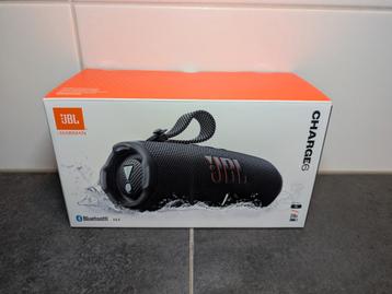 JBL Charge 6 Bluetooth Speaker | Zwart | NIEUW!  beschikbaar voor biedingen