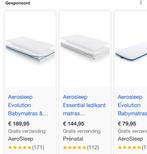 Aerosleep, Ophalen of Verzenden, Zo goed als nieuw, Wit, Jongetje of Meisje
