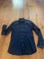 Leuke blauwe stretch herenoverhemd Patricia Pepe, L, Kleding | Heren, Overhemden, Verzenden, Zo goed als nieuw, Blauw, Patricia Pepe