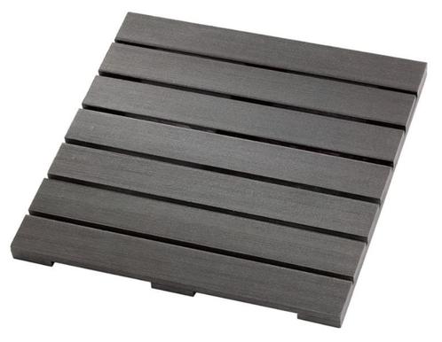 60 stuks = 15 m² vlondertegel 50x50 cm composiet antraciet, Tuin en Terras, Terrasdelen en Vlonders, Nieuw, Composiet, Ophalen