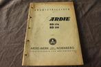 Ardi BD176 BD201  motorrad ersatzteil liste  onderdelen boek, Ophalen of Verzenden, Overige merken