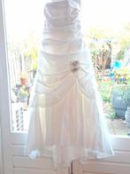 Prachtige Ivoor Trouwjurk - Maat 44/42 Klaar voor Jouw Dag!, Trouwjurk, Wit, Jessie K, Ophalen of Verzenden