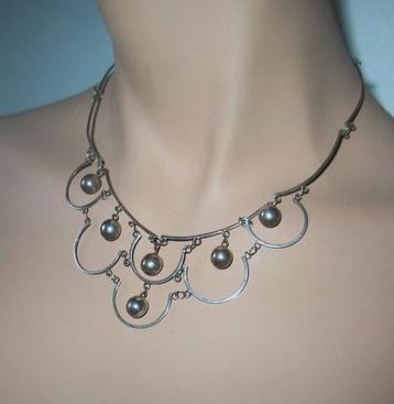 Chandelier ketting sterling zilver Taxco Mexico Vintage beschikbaar voor biedingen