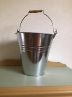 Nieuwe Zinken Emmer, Tuin en Terras, Bloembakken en Plantenbakken, Minder dan 30 cm, Minder dan 60 cm, Rond, Nieuw