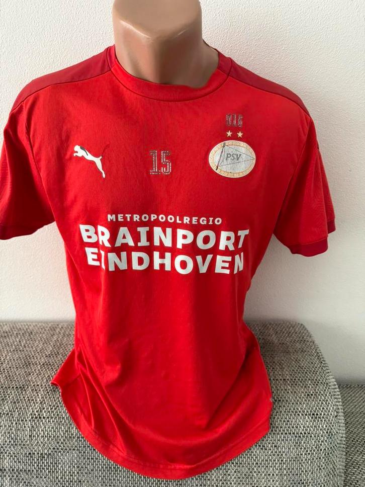 Trainingsshirt PSV VOETBALSHIRT (jeugd)spelerskleding, Sport en Fitness, Voetbal, Gebruikt, Shirt, Maat M, Ophalen of Verzenden