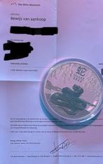 1 Kilo Zilveren Lunar III Dragon 2025 Munt, Ophalen of Verzenden, Zilver