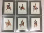 Prenten cavalerie / huzaren, Verzamelen, Nederland, Ophalen of Verzenden, Kunstobject, Landmacht
