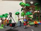 Playmobil Jungle Expeditiekamp met boomhut 3217, Ophalen of Verzenden, Zo goed als nieuw, Complete set