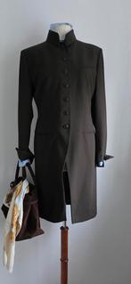 Pauw lange blazer koetsiersjas chocoladebruin 40/42, Kleding | Dames, Jasjes, Kostuums en Pakken, Pauw, Verzenden, Bruin, Jasje