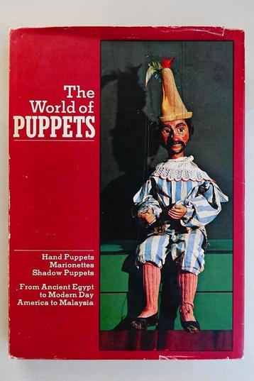 Boek the world of puppets pop poppen handpop marionet *035 beschikbaar voor biedingen