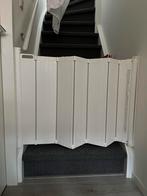 BabyDan Guard Me Wit kunststof traphekje - 95 cm breed, Ophalen, Overige materialen, Gebruikt, Klemhekje