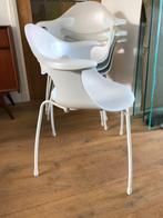 Set 4 Driade Aleph Bluebelle design stoel modern wit, Huis en Inrichting, Stoelen, Ophalen, Kunststof, Wit, Zo goed als nieuw