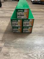 Grote partij Spax schroeven 10x800, Doe-het-zelf en Verbouw, IJzerwaren en Bevestigingsmiddelen, Nieuw, Ophalen of Verzenden, Rvs