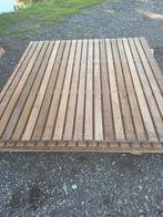 Hardhouten lamellen schuttingen!, Ophalen, 1 tot 2 meter, 6 meter of meer, Zo goed als nieuw