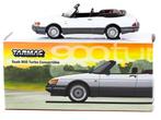 Tarmac 1:64 Saab 900 Turbo open Convertible wit GLOBAL64, -, Nieuw, Tarmac, Ophalen of Verzenden