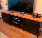 Industrieel TV Meubel Acaciahout - 170cm, 150 tot 200 cm, Nieuw, Ophalen of Verzenden, Minder dan 100 cm