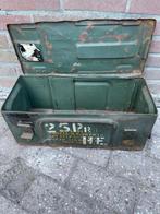 Metalen Munitiekist - 19x19x48 cm, Ophalen, Landmacht, Nederland, Kist of Geocache