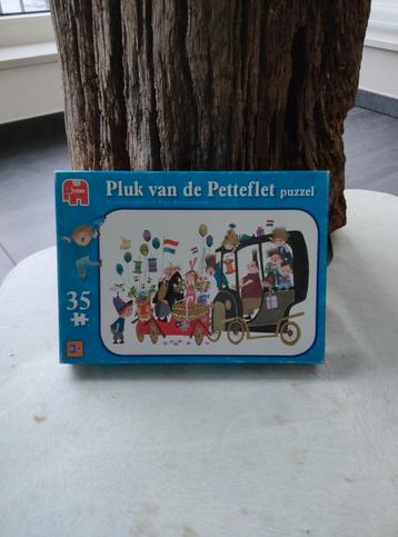 Pluk van de Petteflet puzzel, 35 stukjes nostalgie! beschikbaar voor biedingen