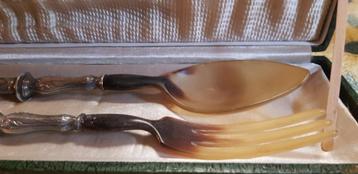 Antiek slabestek verzilverd beschikbaar voor biedingen