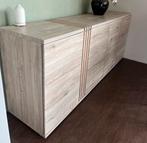 Moderne meubelset dressoir / tv-meubel / kast / salontafel, Ophalen, Zo goed als nieuw, 25 tot 50 cm, Eikenhout
