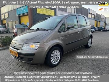 Fiat Idea 1.4-8V Actual Plus, Nederlandse auto, zeer nette s beschikbaar voor biedingen