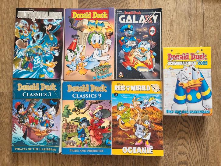 Donald Duck Collectie: Stripboeken & Kalender, Boeken, Stripboeken, Gelezen, Meerdere stripboeken, Ophalen of Verzenden