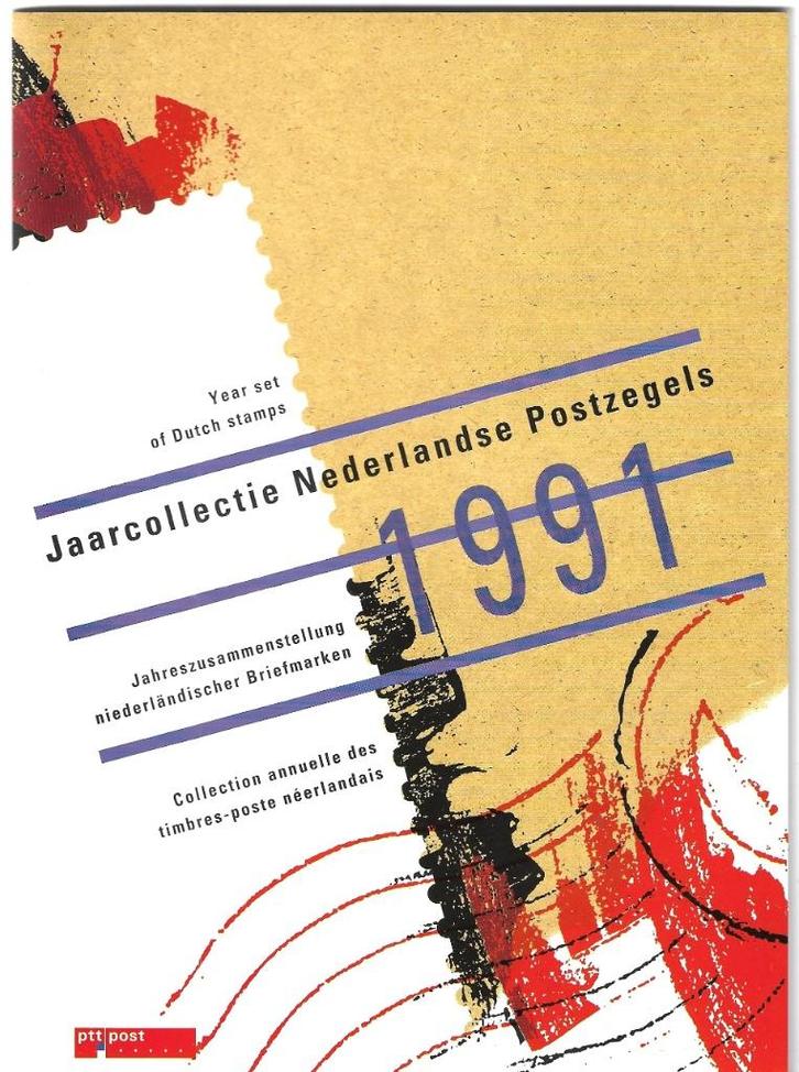 Nederland : 1991 PTT postfrisse jaarcollectie, Postzegels en Munten, Postzegels | Nederland, Postfris, Na 1940, Verzenden