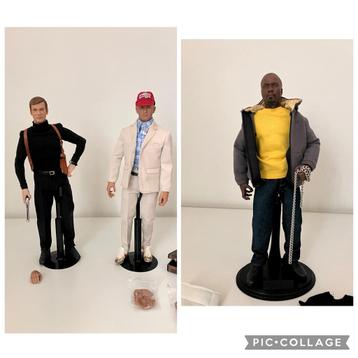 James Bond, Forrest Gump, Luke Cage 1/6 figure beschikbaar voor biedingen